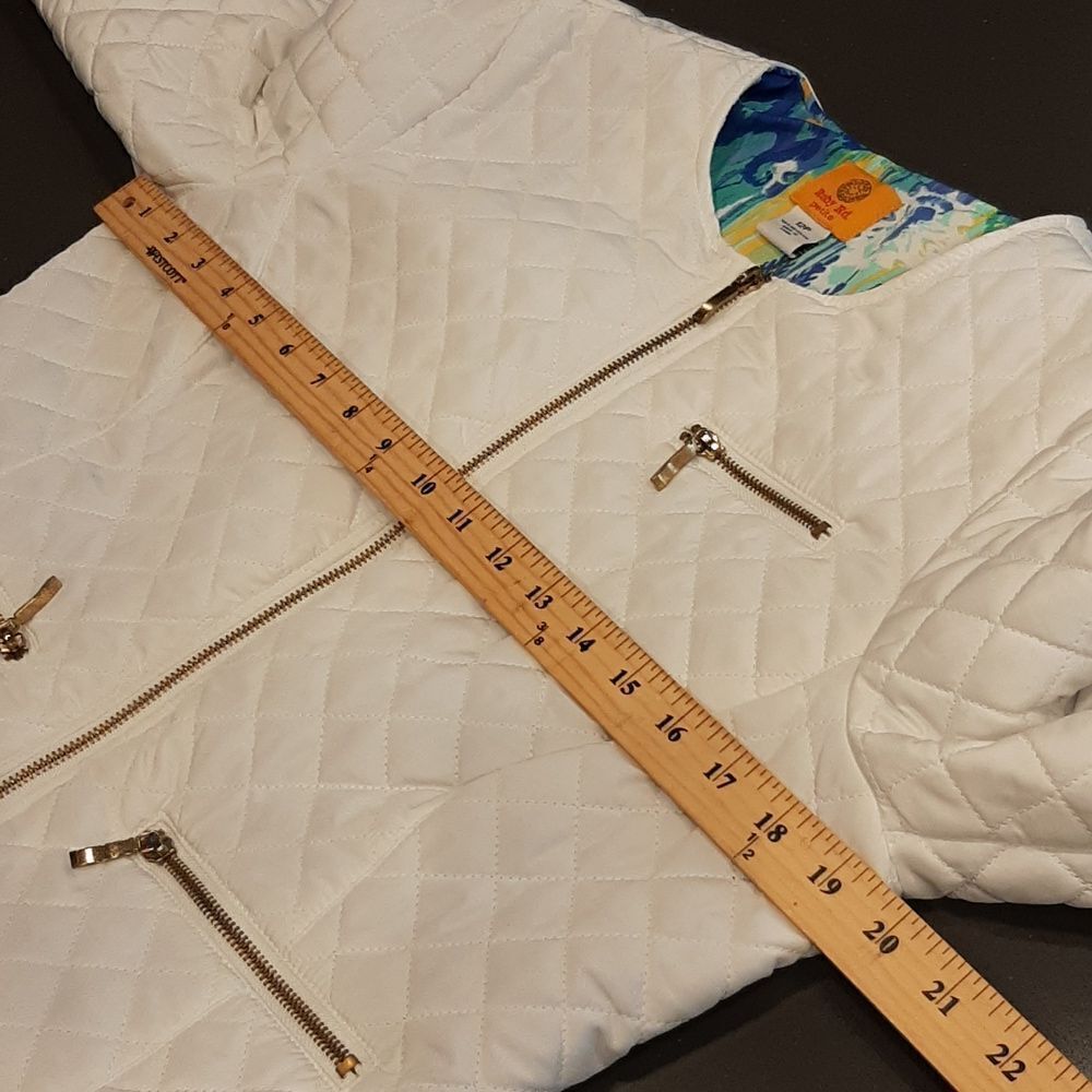 Ruby Rd White Quilted Women's Jacket - Picture 9 of 10